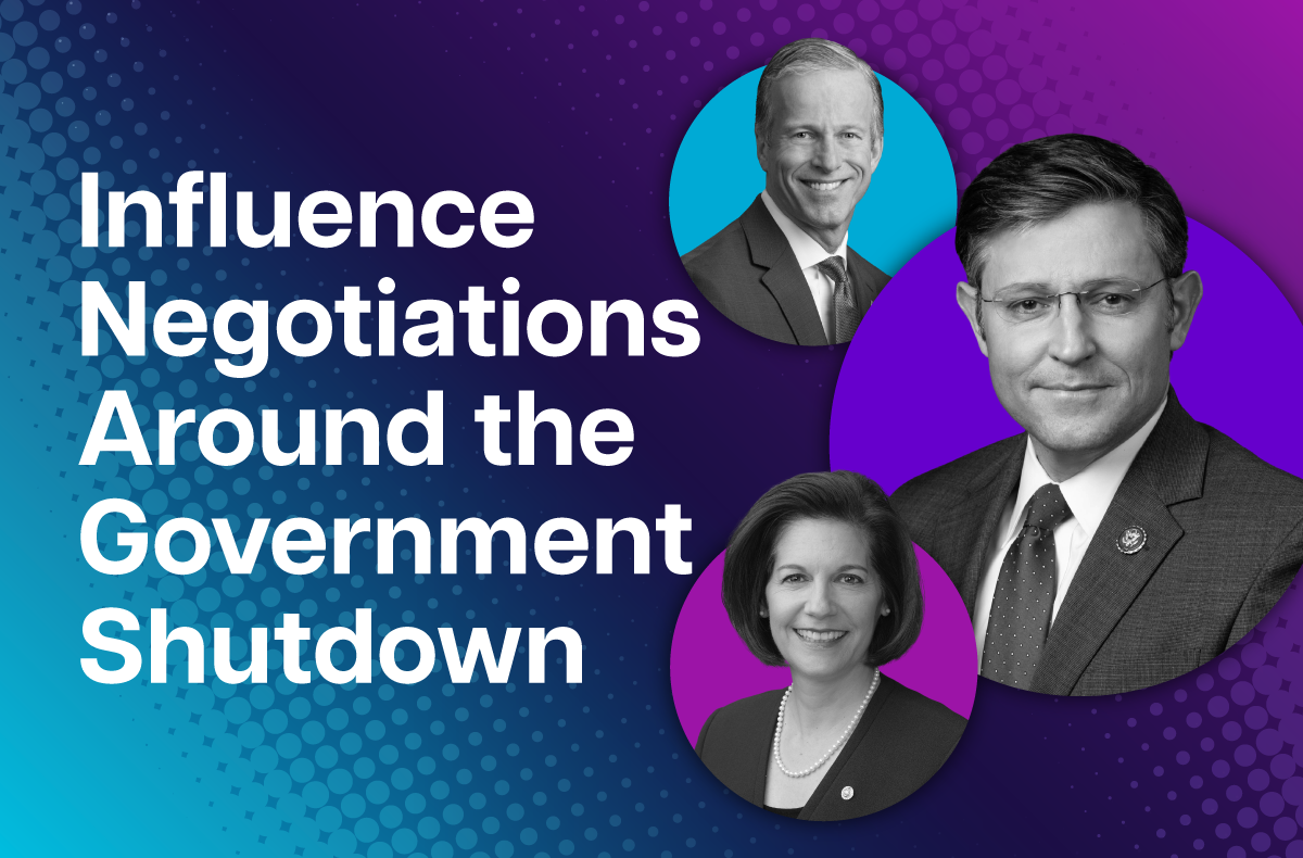 Influence Negotiations Around the Government Shutdown